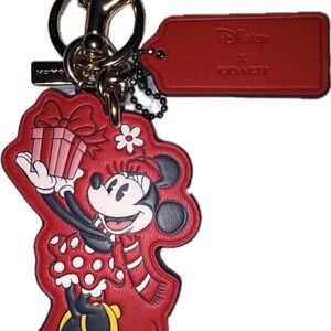 Coach Disney x Coach Minnie Mouse Keychain